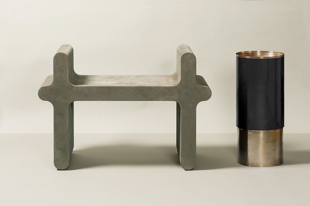 Ossicle Leather Chair No.1 by Francesco Balzano